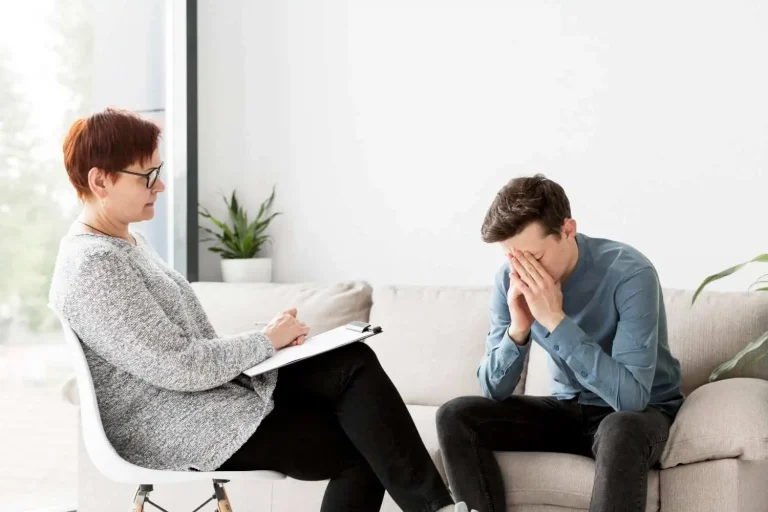 Anxiety therapy session