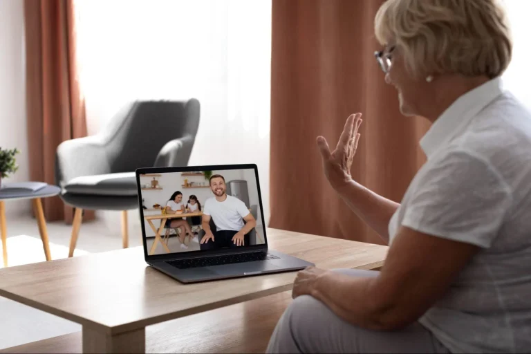 Telehealth therapy session