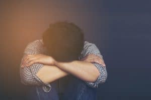 man facing Seasonal Depression in Charlotte